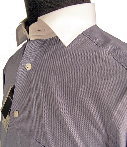 'The Special' - DOUBLE TWO Mod Two-Tone Shirt (Bl)